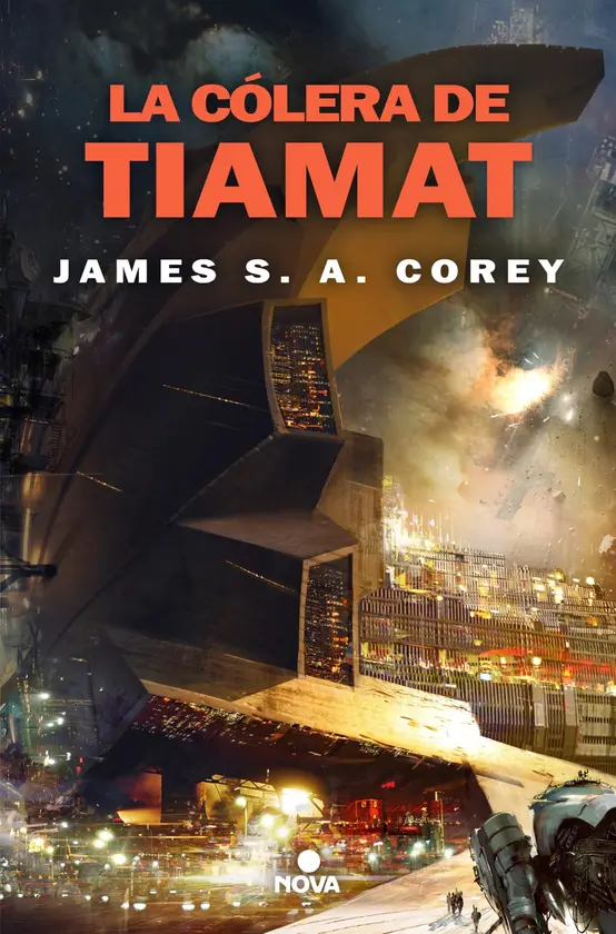 Portada de La cólera de Tiamat