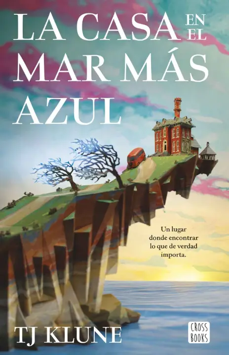 Portada de La casa en el mar más azul