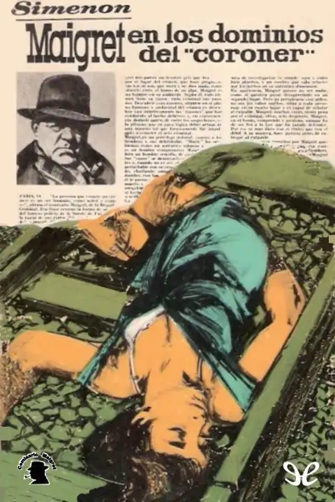 Portada de Maigret en los dominios del «coroner»