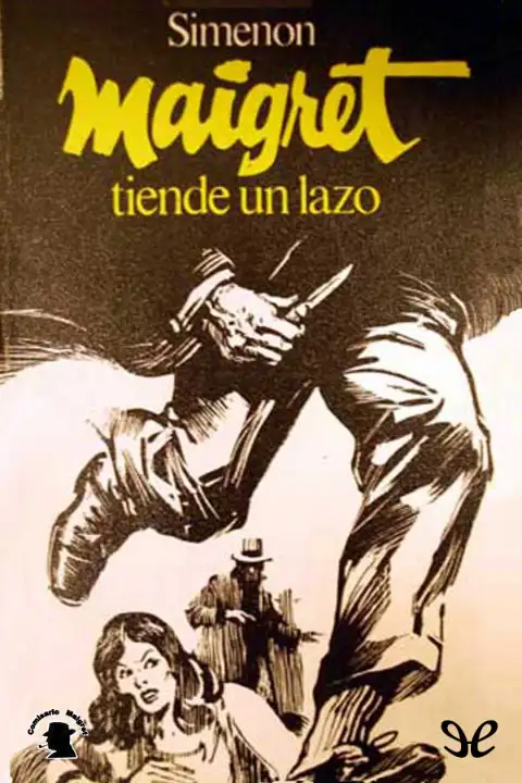 Portada de Maigret tiende un lazo