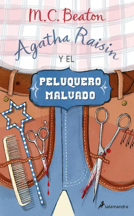 Portada de Agatha Raisin y el peluquero ma