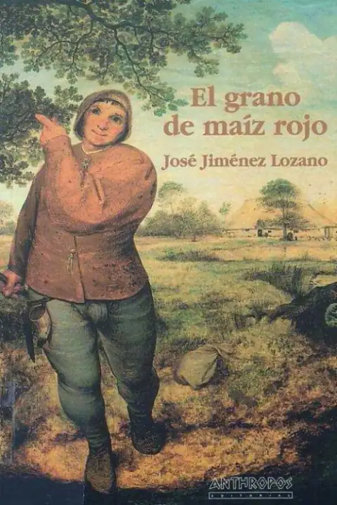 Portada de El grano de maiz rojo