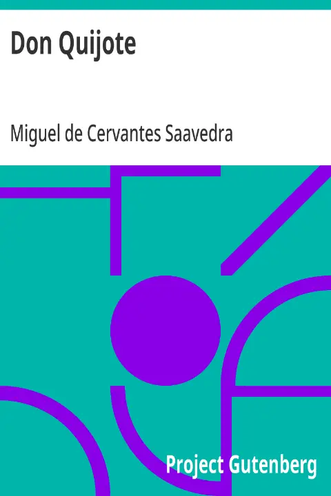 Portada de Don Quijote de la Mancha