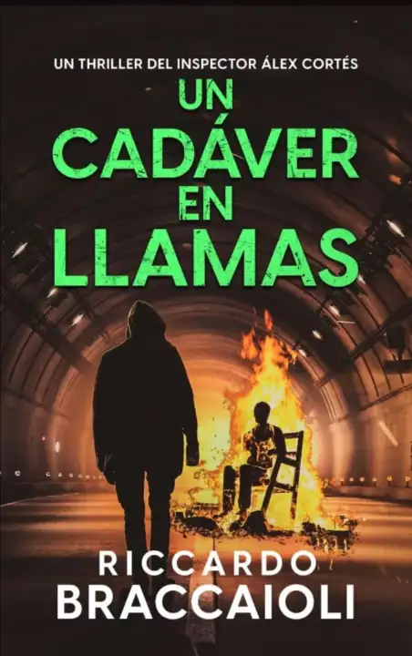 Portada de Un Cadáver en Llamas